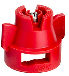 EXT RANGE FLAT SPRAY TIP/CAP COMBO RED