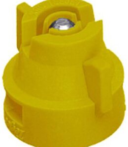 EXT RANGE FLAT SPRAY TIP/CAP CMBO YELLOW