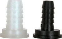 1/4" FLAT SEAT HOSE BARB - POLY