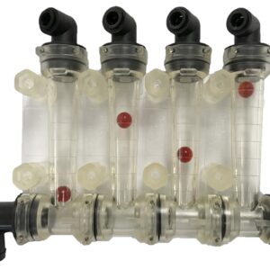 MONITOR KIT: 4 COLUMN 1/4" P-ADPT.