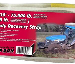 6" X 30' 75,000LB RECOVERY STRAP