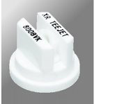 EXTENDED RANGE FLAT SPRAY TIP - WHITE