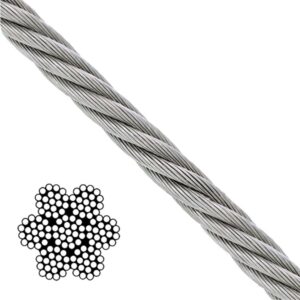 1/8"7X19 GALV CABLE-1000'