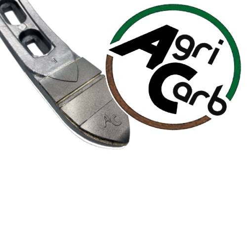 AgriCarb logo with chisel point product